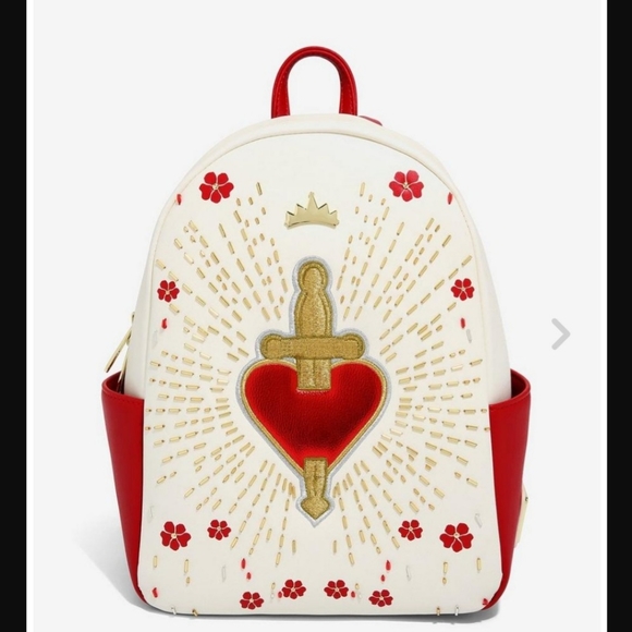 Loungefly Handbags - NWT Disney Loungefly Snow White Heart Dagger Box Mini Backpack